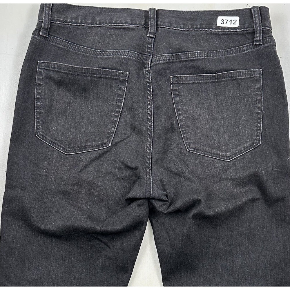 EUC Uniqlo Men's Japanese‎ Kaihara Denim Jeans 31x32 Black Mid Rise Slim Stretch